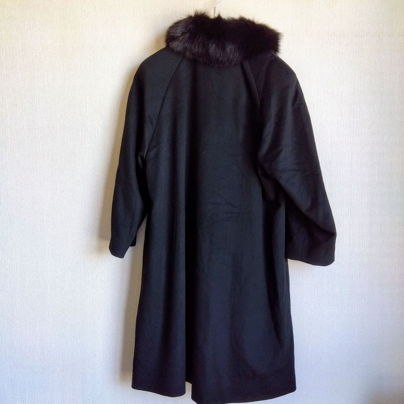 Emchariotエンチャリオット ロングコート カシミア　ブルーフォックス Emchariotエンチャリオット ロングコート カシミア ブルー