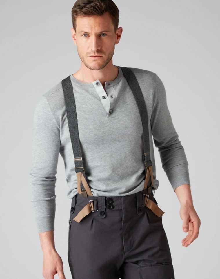 エヌピール サスペンダー ノータイムトゥーダイ グレー - メルカリ