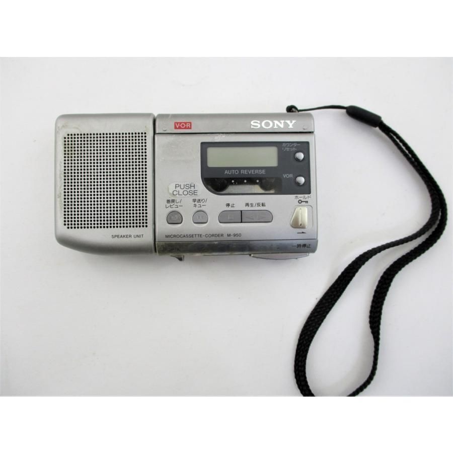 ◯希少 レア SONY ソニー マイクロカセットコーダー M-950 M1 ◇希少 レア SONY ソニー マイクロカセットコーダー M-950