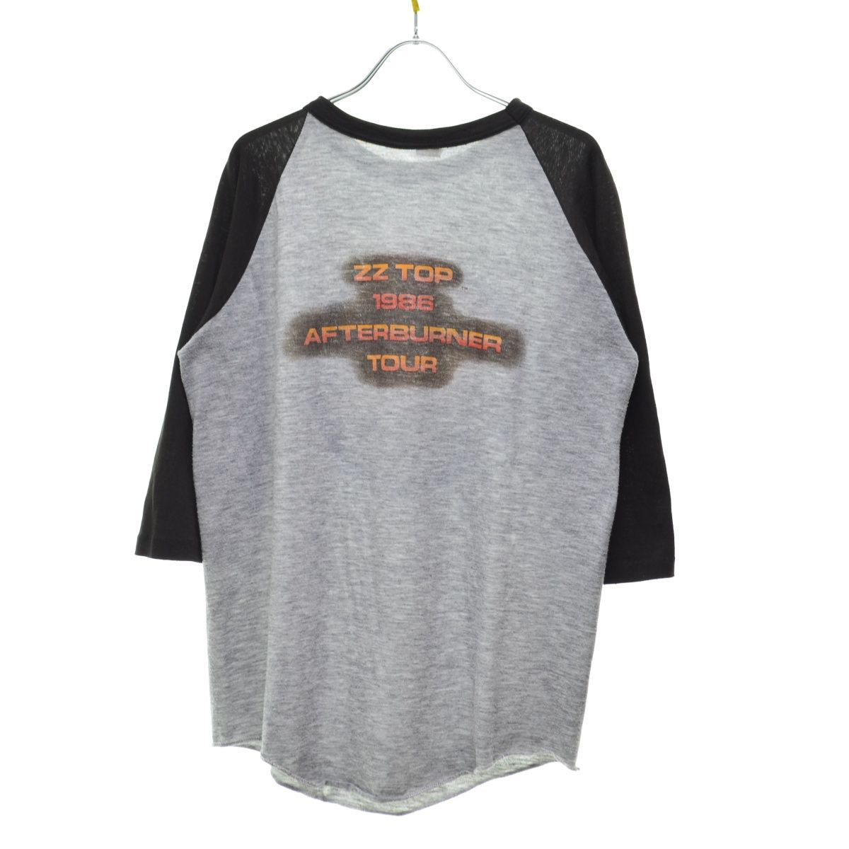 【VINTAGE】80s ZZ TOP AFTERBURNER TOUR 1986七分袖Tシャツ