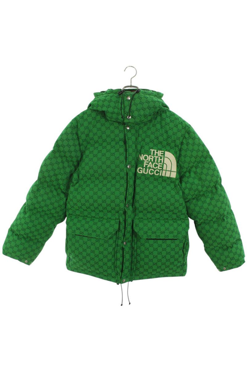 お値下げ！North face ダウン中綿入りジャンパー グッチ ×ノースフェイス THE NORTH FACE 22SS 670766 Z8APX GG