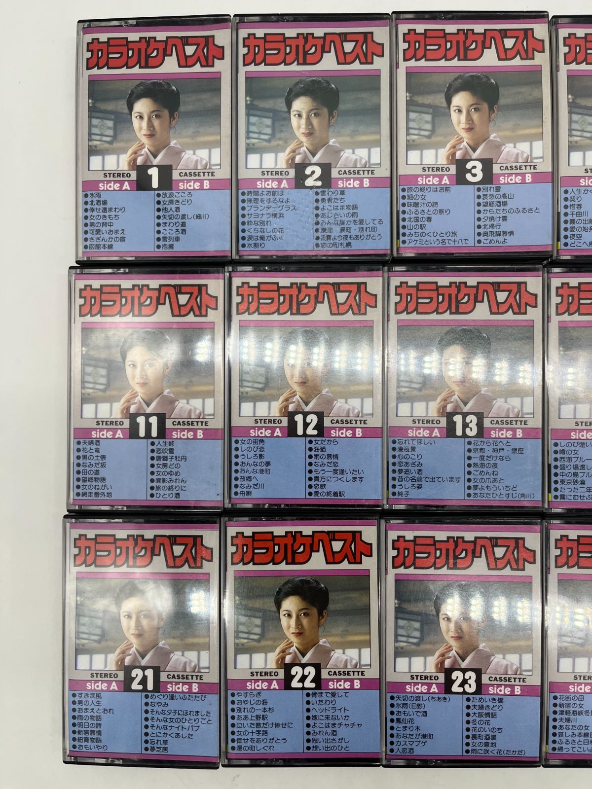 アスカ カラオケベスト ATR-1~ATR-30 ケース付き カセットテープ