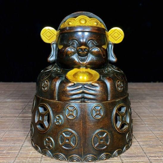 銅細工 香薰炉 香炉 装飾品 工芸品 美術品 置物
