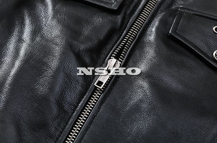 上質革ジャン メンズ カウハイド 牛革 スタンダードスタイル ミニマム