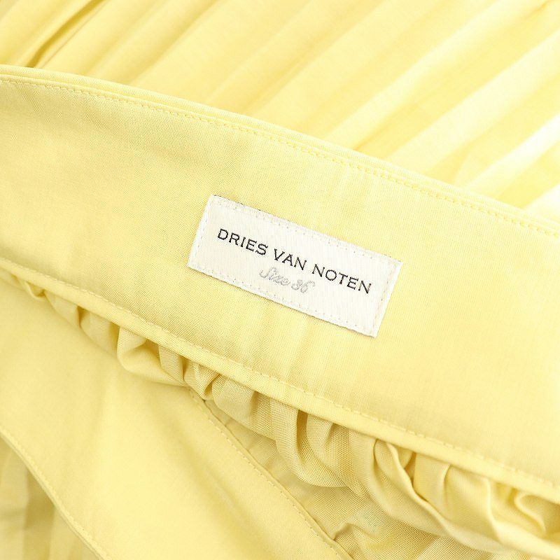 DRIES VAN NOTEN 2024SS スカート サイズ36 ドリスヴァンノッテン DRIES VAN NOTEN ティアードプリーツ