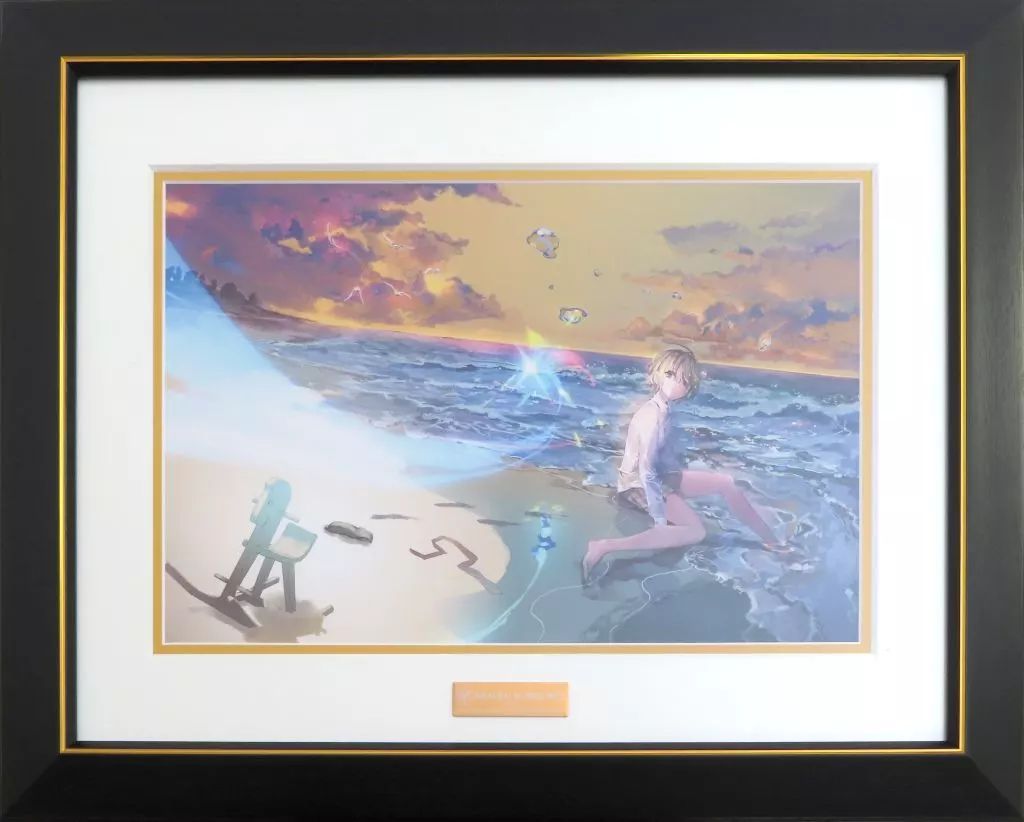 キャラクターグッズ 【】原画イラストボード 付属品付)シリアル