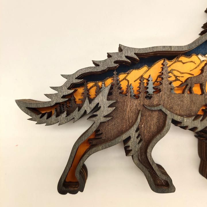 トリケラトプス木製オブジェ 北欧雑貨 インテリア雑貨 置物 動物 贈り物 木製