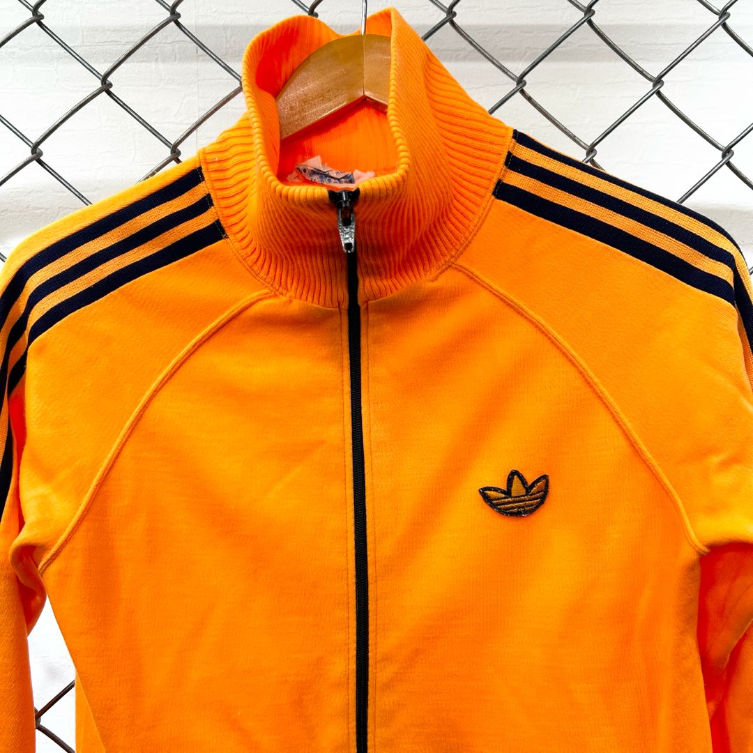 adidas 80's Orange Color Vintage Track Jacket Korea 韓国製