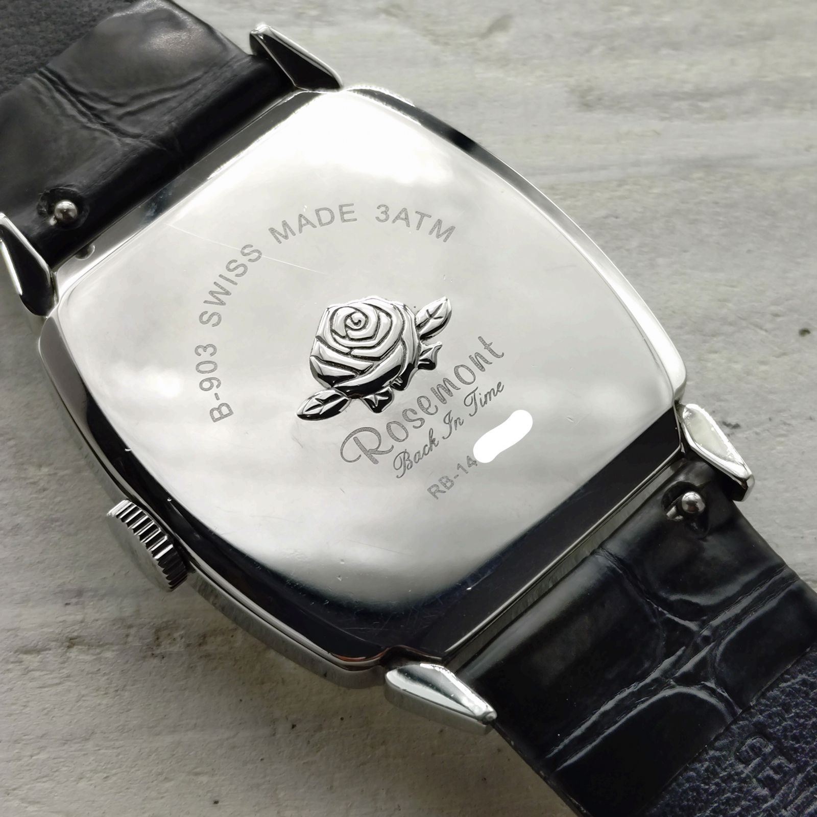 Rosemont Back In Time】 ロゼモン B903 メンズ クオーツ 中古 稼働品 