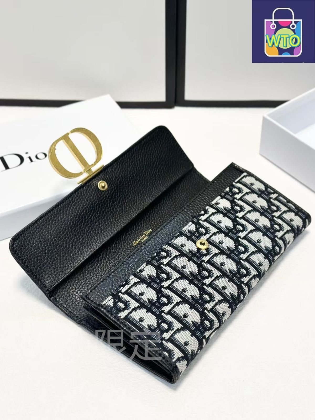 正規品Dior 長財布 未使用に近い❗️本日削除❣️ 中古・古着通販】Dior (ディオール) 長財布 ブラック｜ブランド