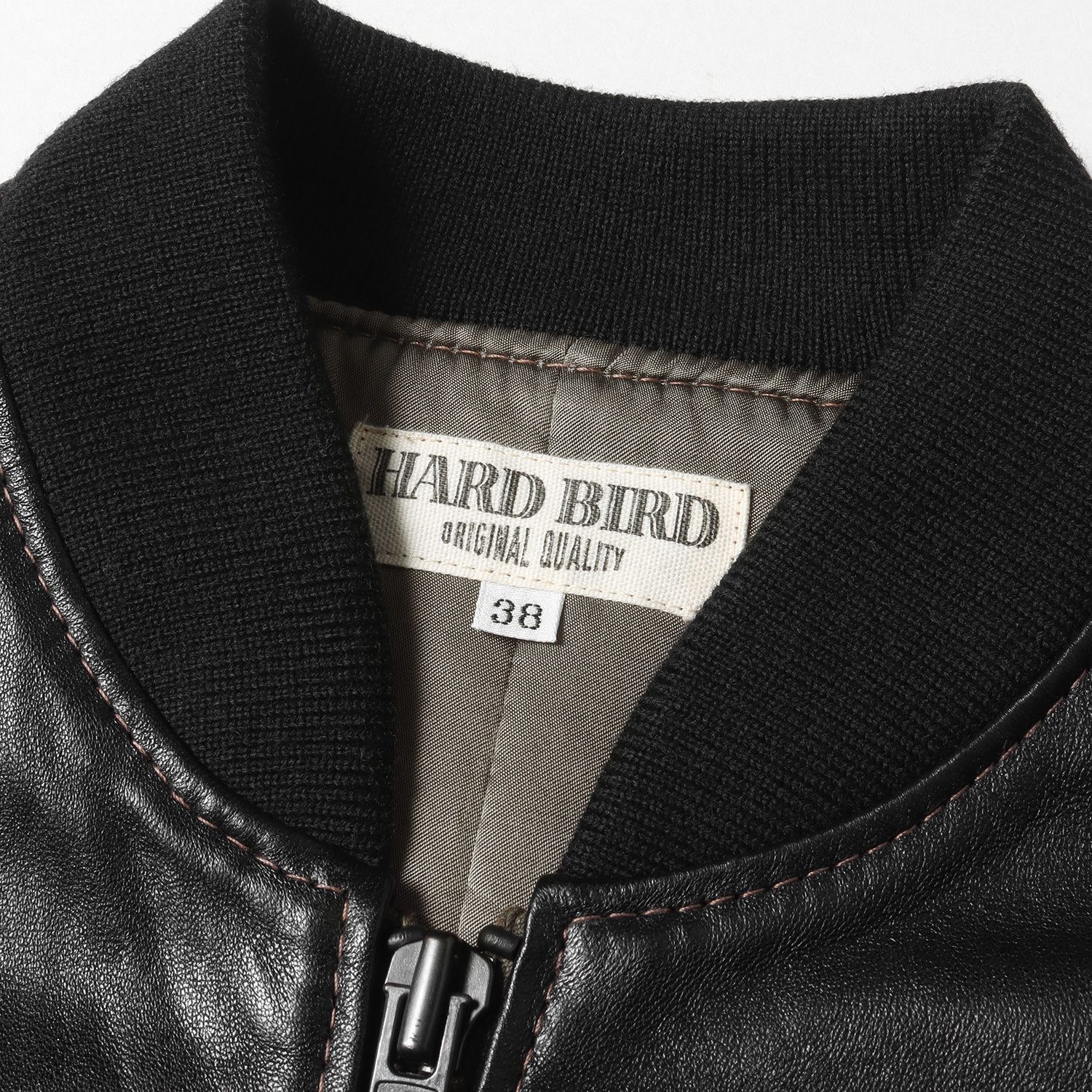 HARD BIRD ラムレザージャケット(MA-1タイプ)