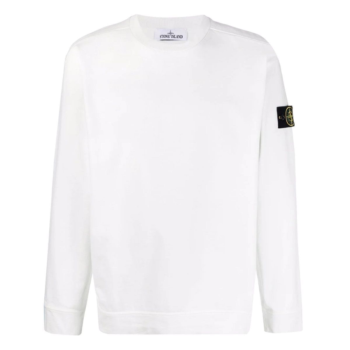 HOTお得3 STONE ISLAND ホワイト Tシャツ カットソー size M Tシャツ/カットソー(七分/長袖)