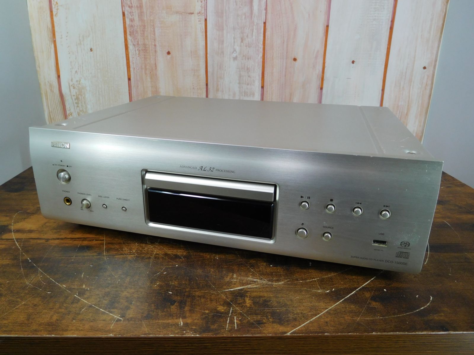 DENON デノン SACD|CDプレーヤー DCD-1500SE 2010年製 M0524