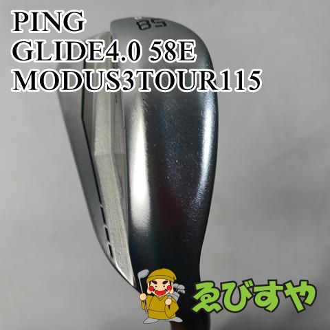 入間□【】 ウェッジ ピン GLIDE4.0 58E MODUS3TOUR115 S 58[4562]