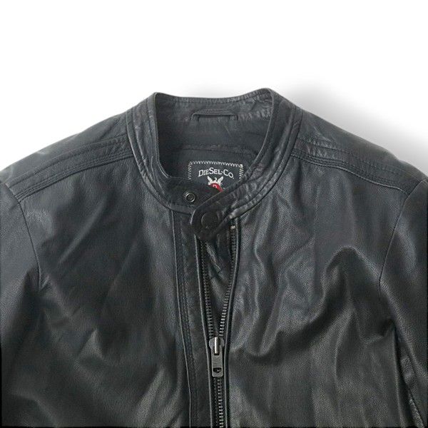 美品 DIESEL ディーゼル 山羊革 ゴートスキン ヴィンテージ
