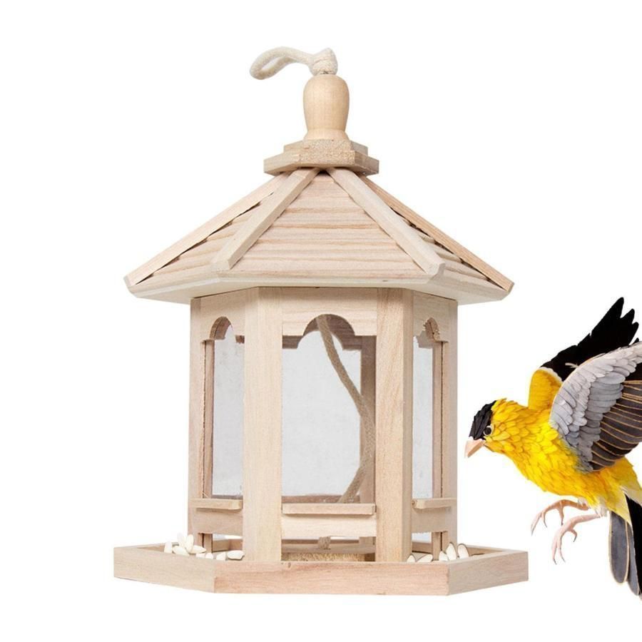野鳥巣箱 Amazon.co.jp: 野鳥の巣箱 木製の鳥の家、小鳥の巣箱キャビン
