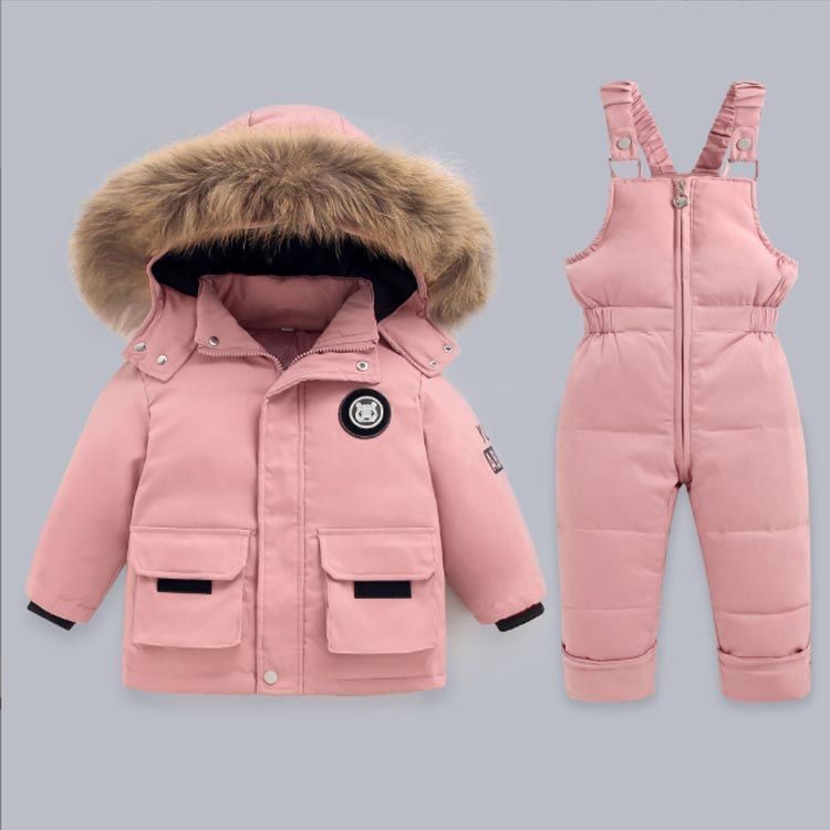 中綿ジャケット サロペット