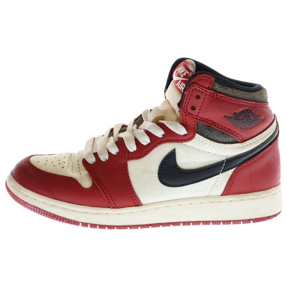 NIKE ナイキ AIR JORDAN 1 RETRO HIGH OG GS Chicago Lost - Found ロスト-ファウンド エアジョーダン1 シカゴ ハイカットスニーカー US4Y|23cm FD1437-612 レディース
