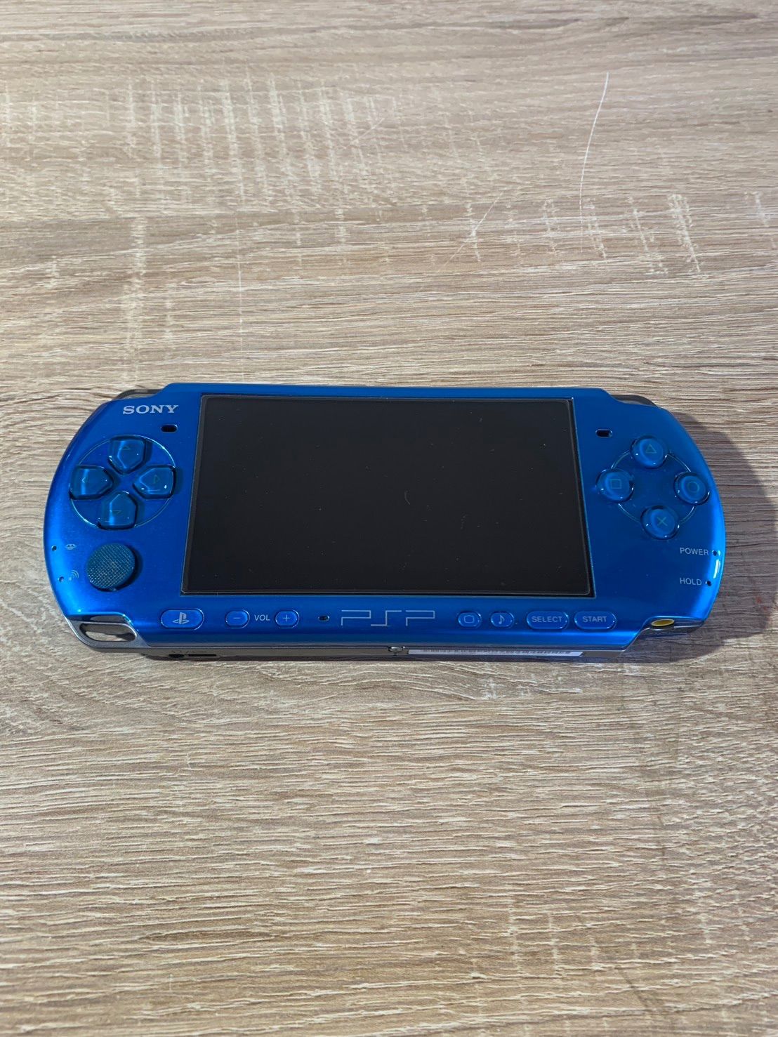 5855 PlayStation ポータブル PSP 3000 バイブラントブルー 動作 済み