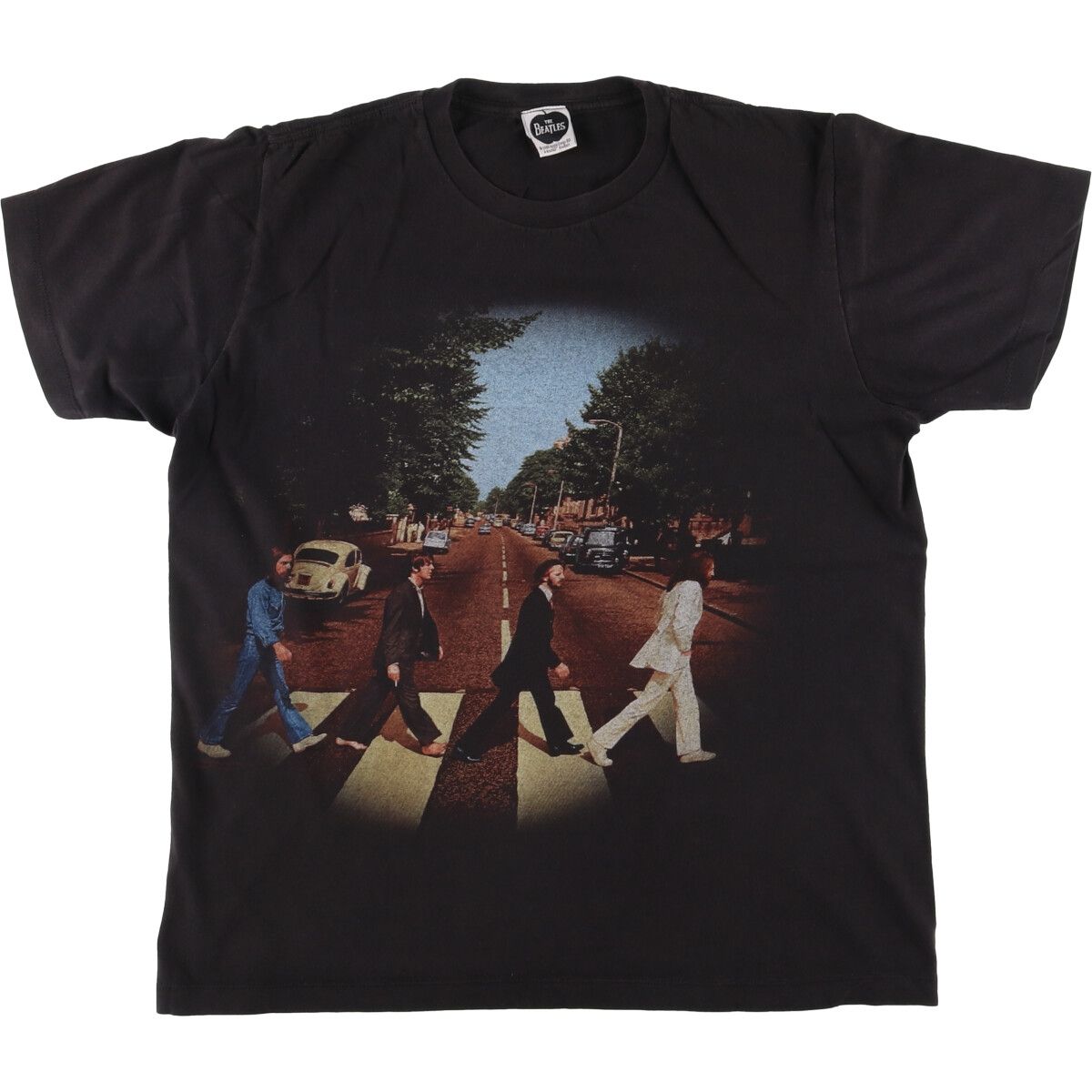 古着 00年代 THE BEATLES ザビートルズ バンドTシャツ バンT メンズL相当|eaa501904