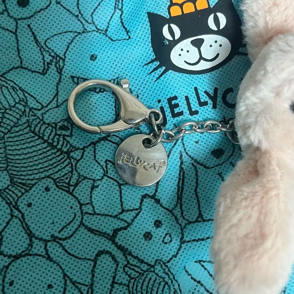JELLYCAT(ジェリーキャット) キーリング バッグチャーム