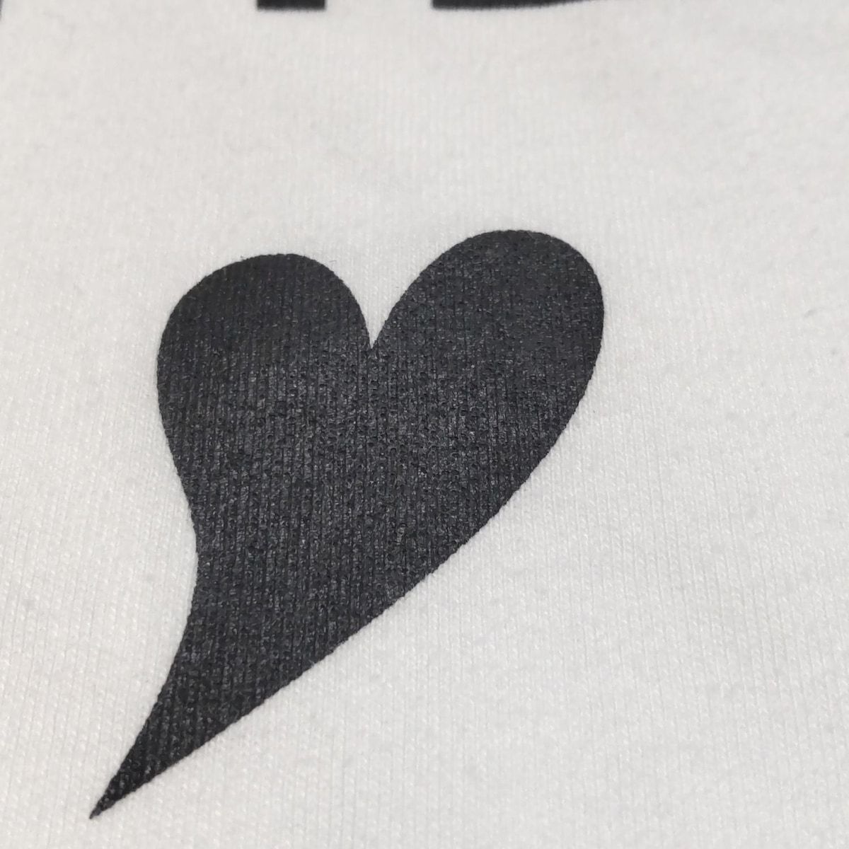  Kimhekim キムへキム 半袖Tシャツ サイズS レディース - 白×黒 半袖(Tシャツ) Tシャツ カットソー