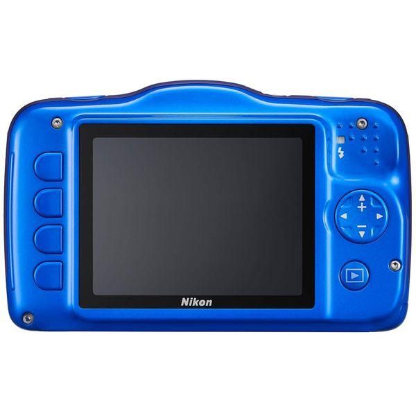 中古 美品 Nikon COOLPIX S32 ブルー - メルカリ