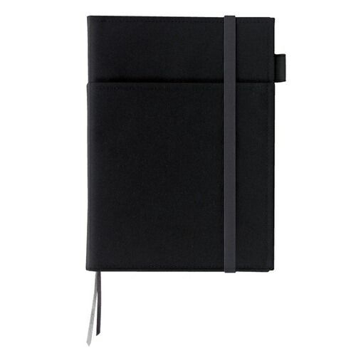 まとめ コクヨ カバーノート システミック 2冊収容リングノート B罫 50枚 A5 黒 ﾉ685BD ×3セット