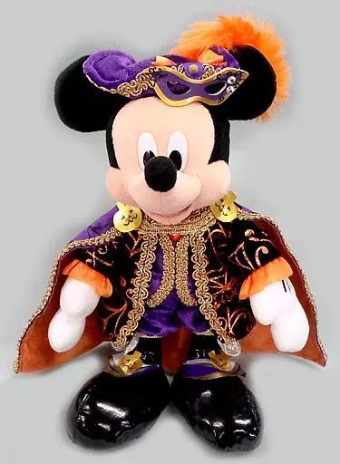 ぬいぐるみ　ミッキーマウス(ミステリアス・マスカレード) ぬいぐるみ 「ディズニー・ハロウィーン 2010」 東京ディズニーシー限定 中古】ぬいぐるみ ミッキーマウス(ミステリアス・マスカレード