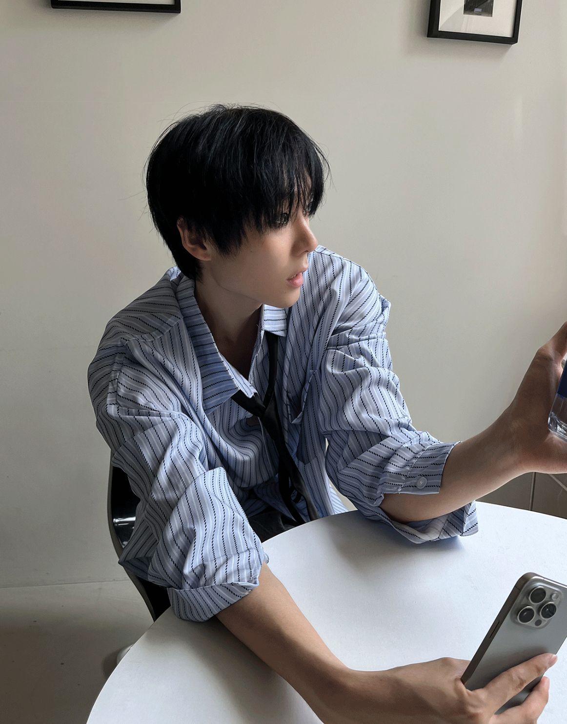 [COSYHARU公式]  Loose Fit Striped Shirt 関税・送料込み ルーズフィットストライプシャツ - COSYHARU | 60% - アジア