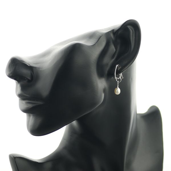 ミキモトペルリータ イヤリング パール 真珠 5.4mm ハート 2WAY  