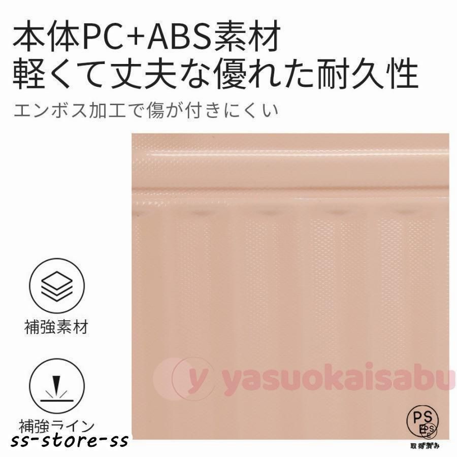 スーツケース フロントオープン