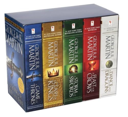 Game of Thrones 5-copy boxed set George R. R. Martin Song o