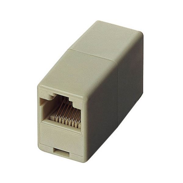 (まとめ) エレコム RJ45延長コネクタLD-RJ45TJJA 1個 【×30