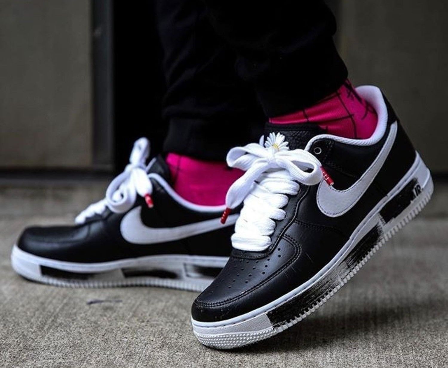 PEACEMINUSONE × NIKE｜ピースマイナスワン × ナイキ AIR FORCE 1 LOW Para Noise Black エアフォース1 ロー パラノイズ G-DRAGON AQ3692-001