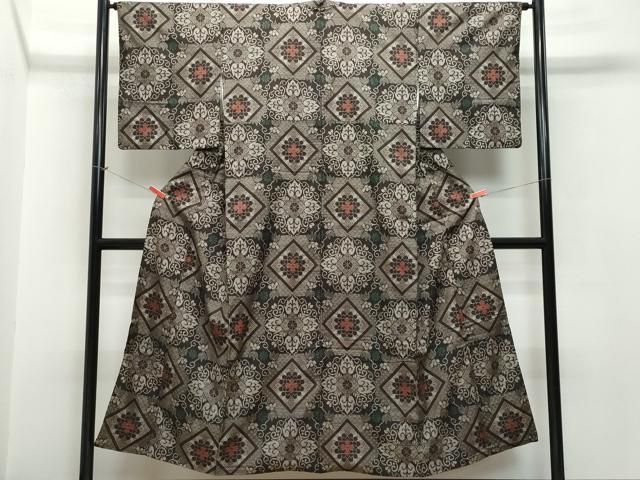 平和屋着物●本場大島紬　龍郷絣　正絹　逸品　CABE2476yc 平和屋着物○本場大島紬 龍郷絣 正絹 逸品 未使用 CAAS7255yc - メルカリ