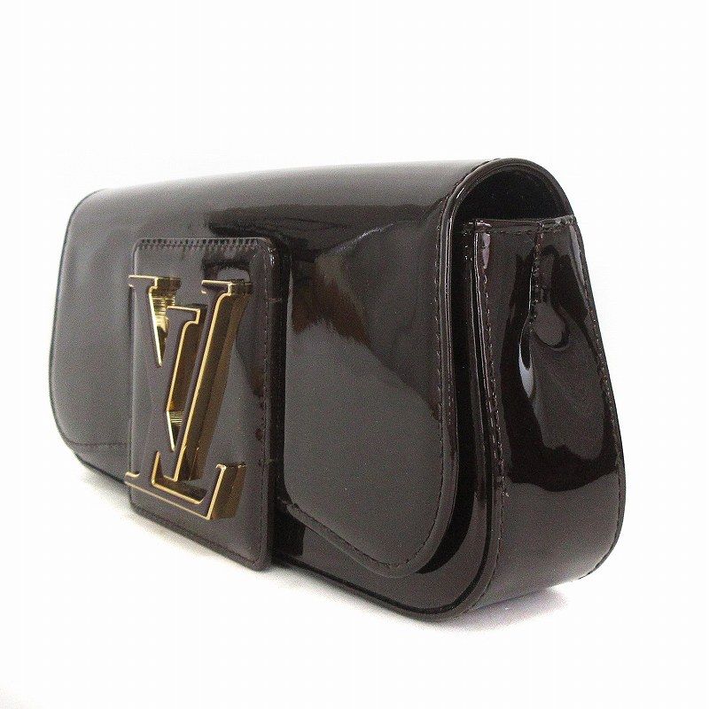 LOUIS VUITTON ポシェット オム モノグラム クラッチバッグ ルイヴィトン LOUIS VUITTON モノグラム ヴェルニ ポシェット