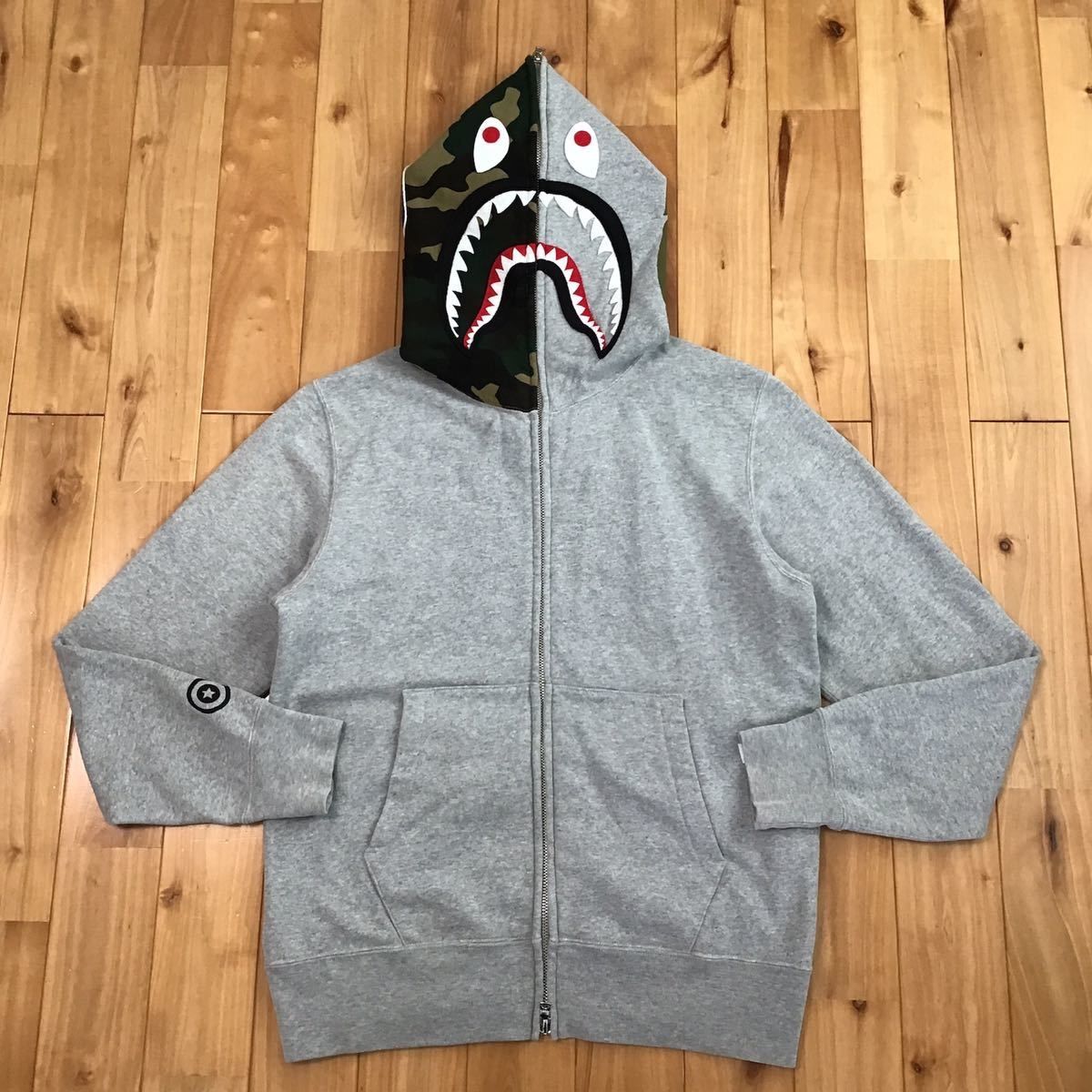 BAPE シャークパーカー shark ベイプ ape 000000008196 - メルカリ