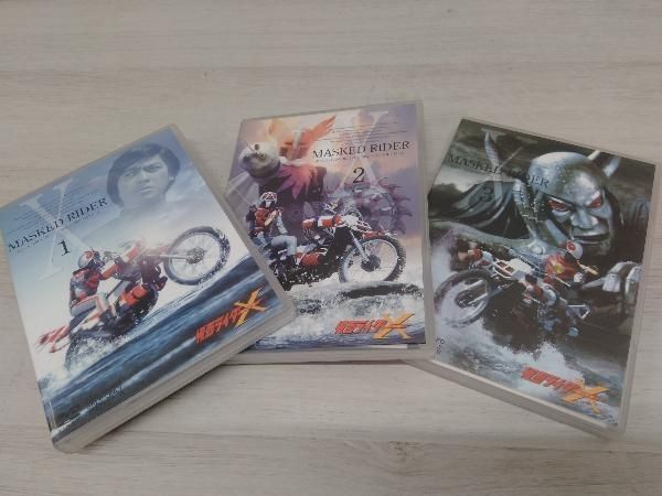 東映 仮面ライダーX Vol.1～3 DVD 全3巻セット MASKED RIDER X - メルカリ