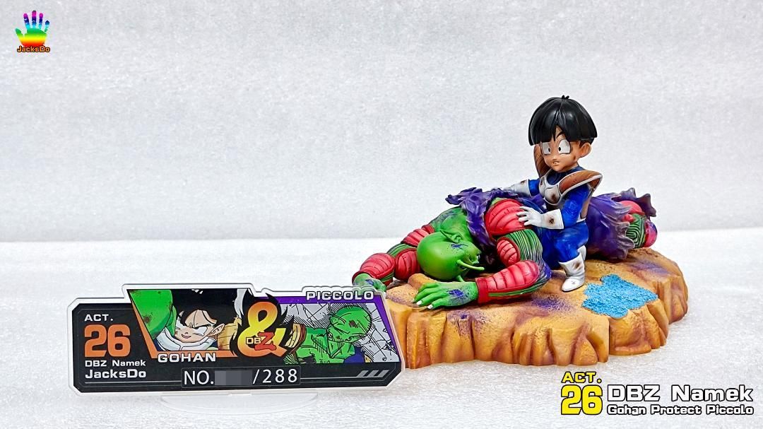 ドラゴンボール ピッコロ 孫悟飯ガレージキット フィギュア 塗装済み完成品 ドラゴンボール ピッコロ 孫悟飯 ガレージキット フィギュア