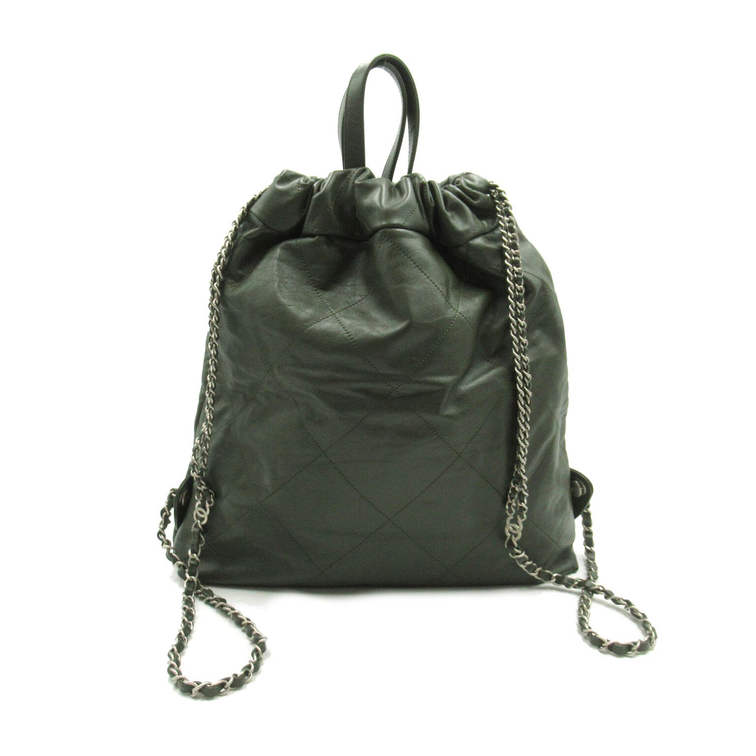 CHANEL Chanel22 レザー チェーン バックパック シャネル CHANEL22 チェーンバクパック リュックサック バック