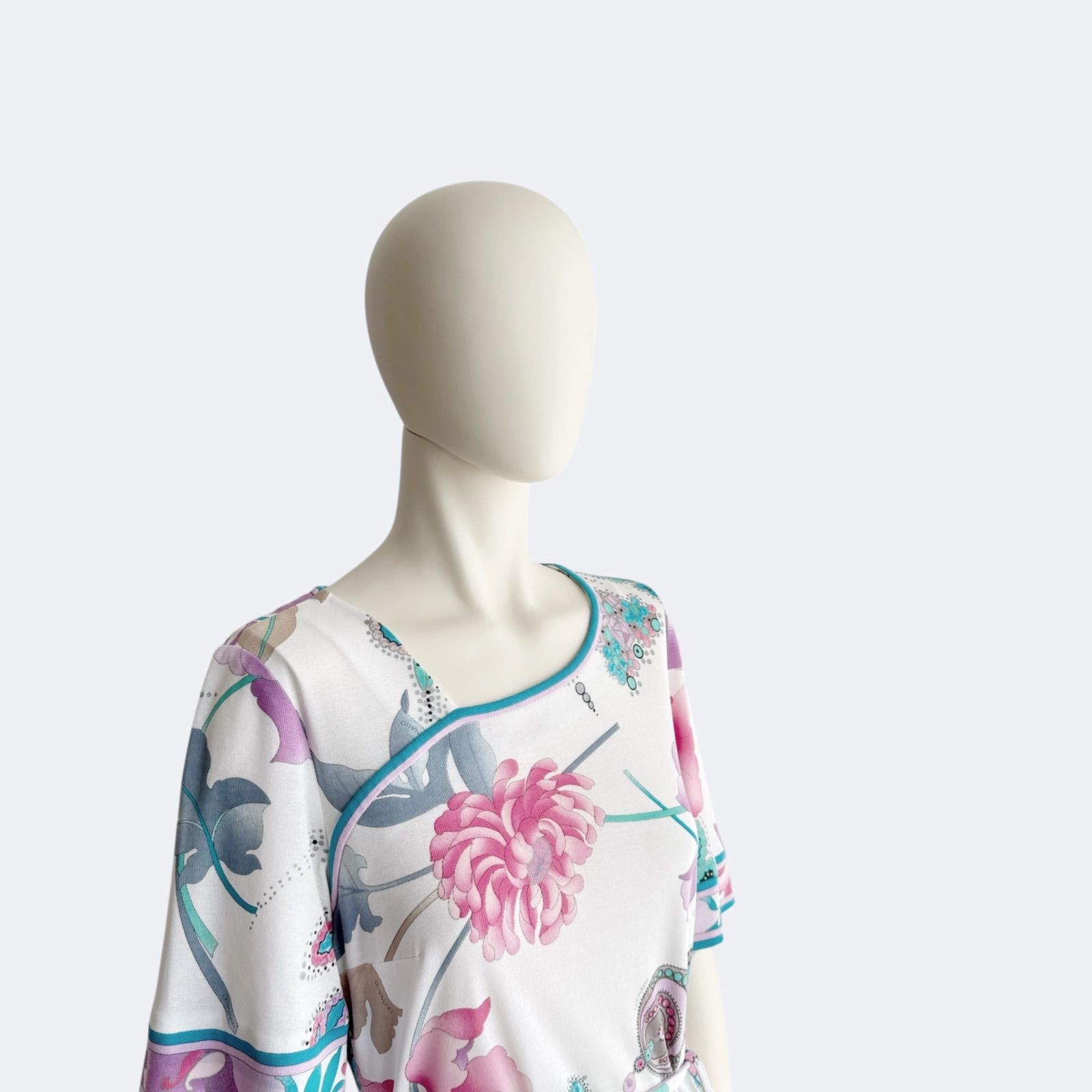 LEONARD(レオナール) ワンピース サイズLL レディース - ネイビー