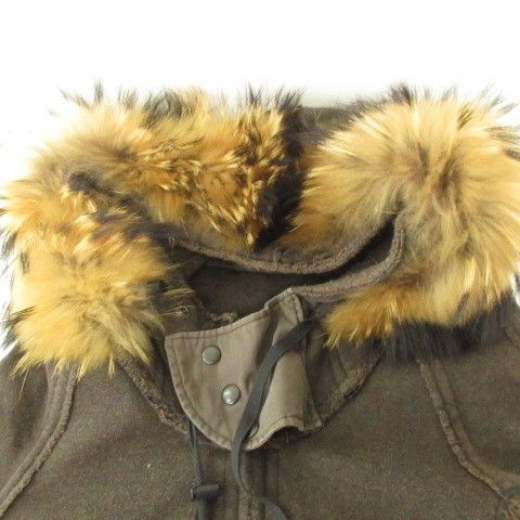 ルグランブルー L.G.B ラクーンファー ロングスリーブ パーカー