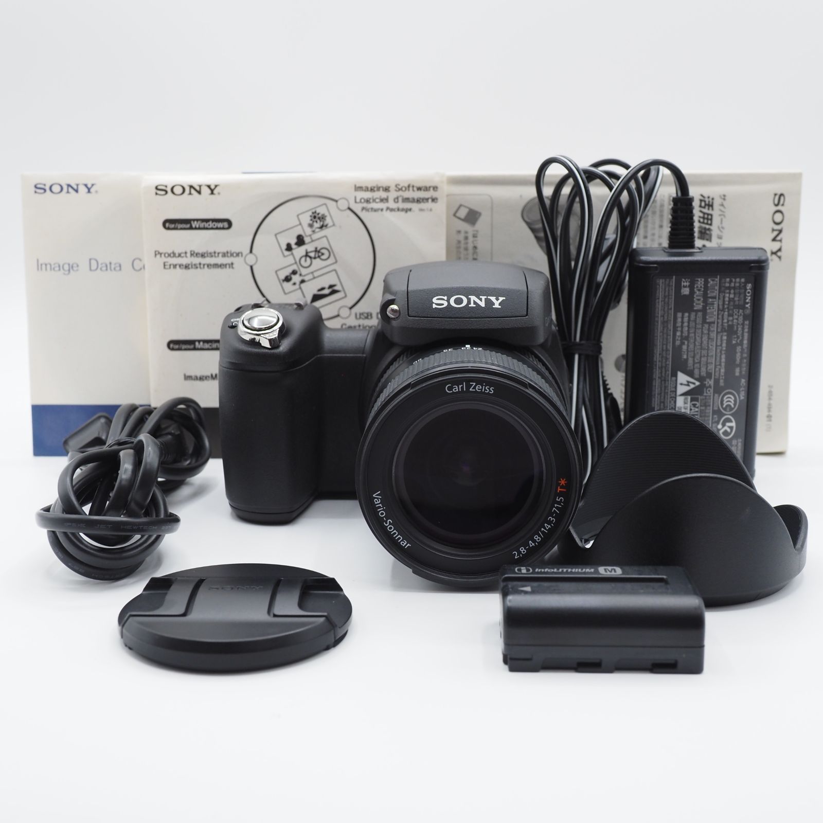 ☆極上品☆ SONY ソニー Cybershot DSCR1 10.3MP デジタルカメラ #2584 