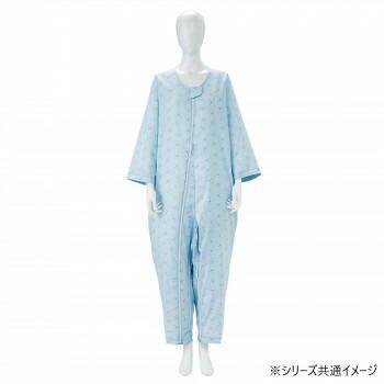 ソフトケアねまき両開きファスナー スリーシーズン Sサイズ ブルー106382