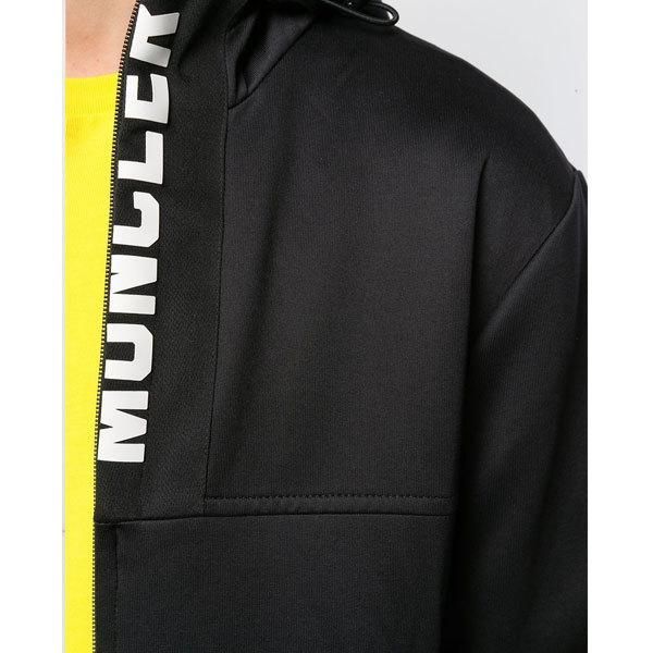 VIP価格★Moncler★Enet ジップアップパーカー 新品 モンクレール メンズ パーカー ジップアップ ブラック S