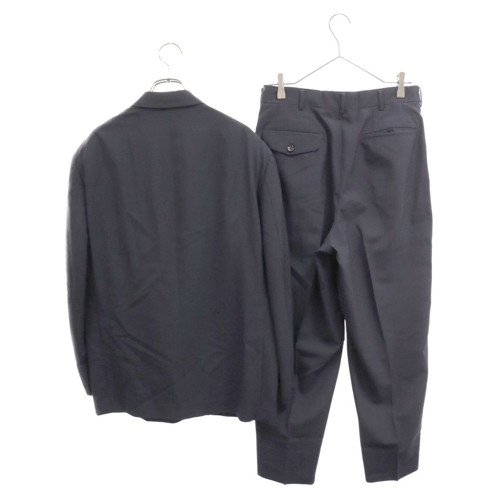 COMME des GARCONS HOMME (コムデギャルソンオム) Basic Set up Jacket Pants HJ-12042S/HJ-12040S テーラードジャケット 2タック テーラードスラックスパンツ セットアップ ネイビー