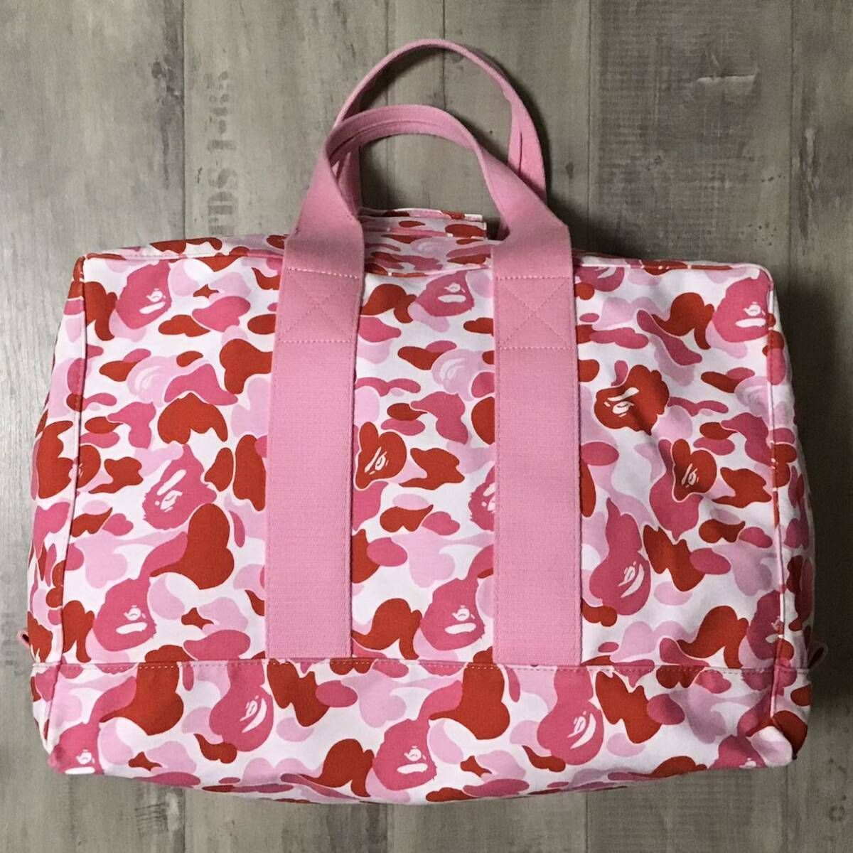 ☆初期☆ ABC camo Pink ボストン バッグ a bathing ape BAPE