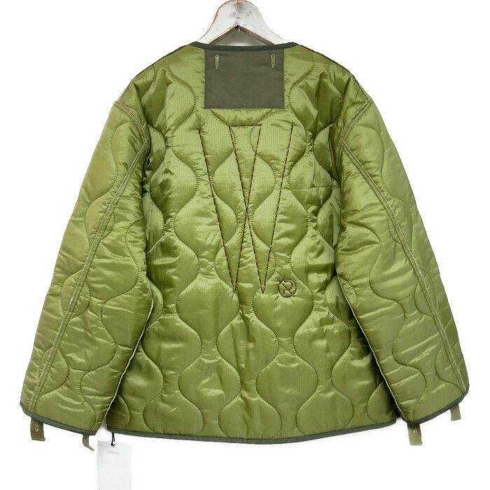 WTAPS ダブルタップス 国内正規 24SS WLJ JACKET NYLON RIPSTOP VV ライナージャケット ミリタリー  キルティングジャケット 241CWDT-JKM02 OLIVE DRAB OD オリーブドラブ 03 L