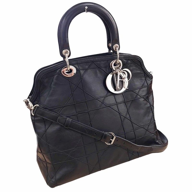 クリスチャンディオール Christian Dior グランヴィル カナージュ 2WAY 